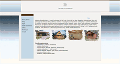 Desktop Screenshot of drewnianedomy.net